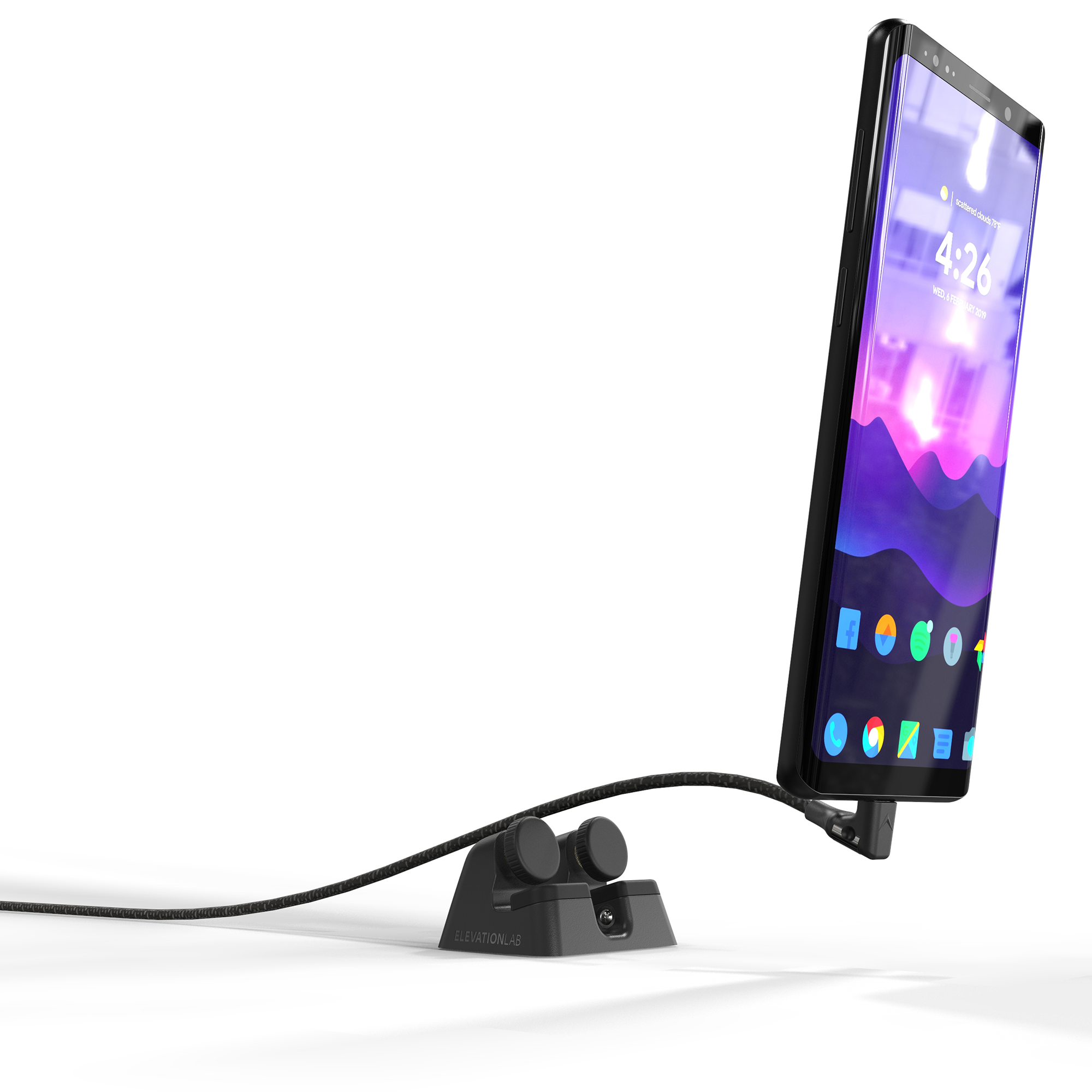 Alternative view of CordDock USB-C to USB-C