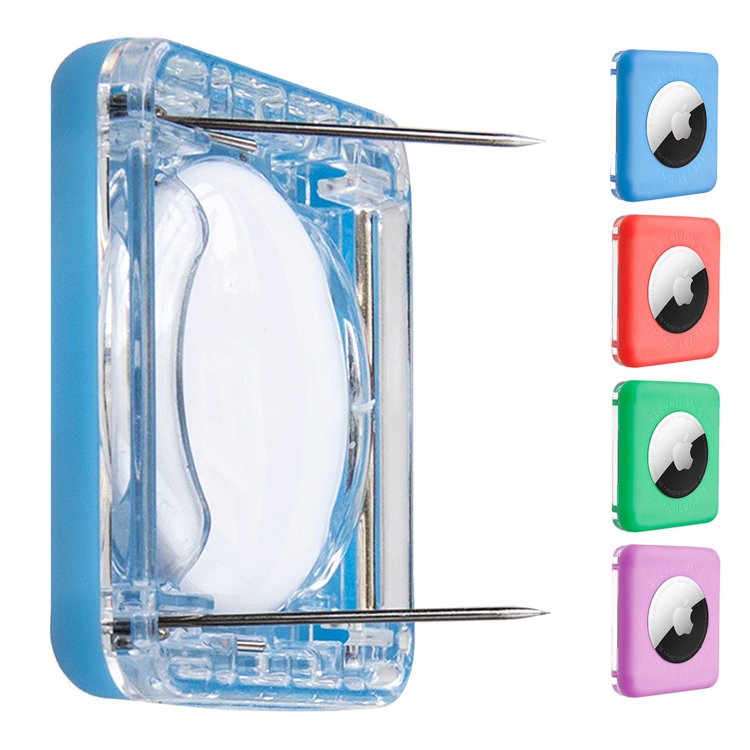 Alternative view of AirTag Pin Mount